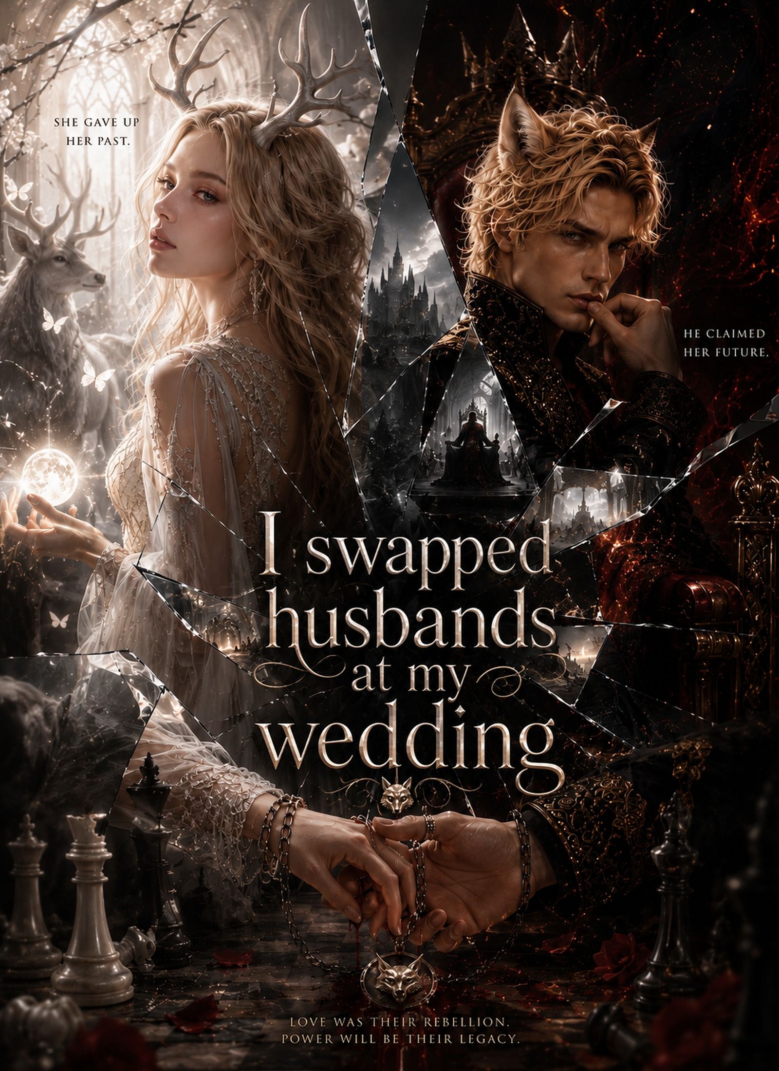 I swapped husbands at my wedding poster