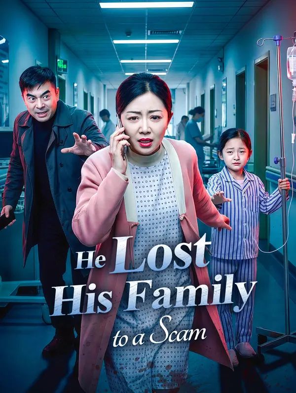 Poster for He Lost His Family to a Scam