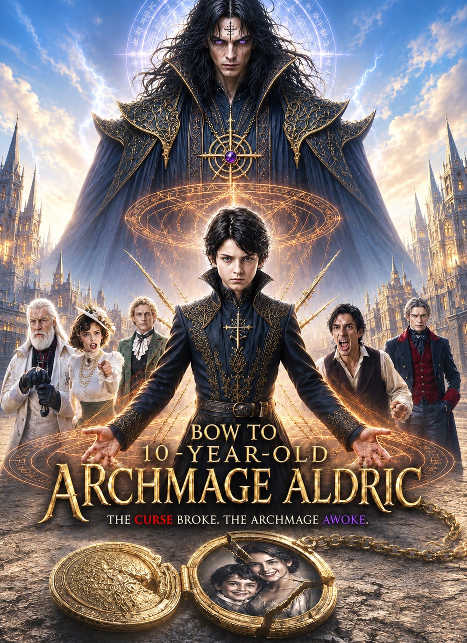 Poster for Bow to 10-Year-Old Archmage Aldric