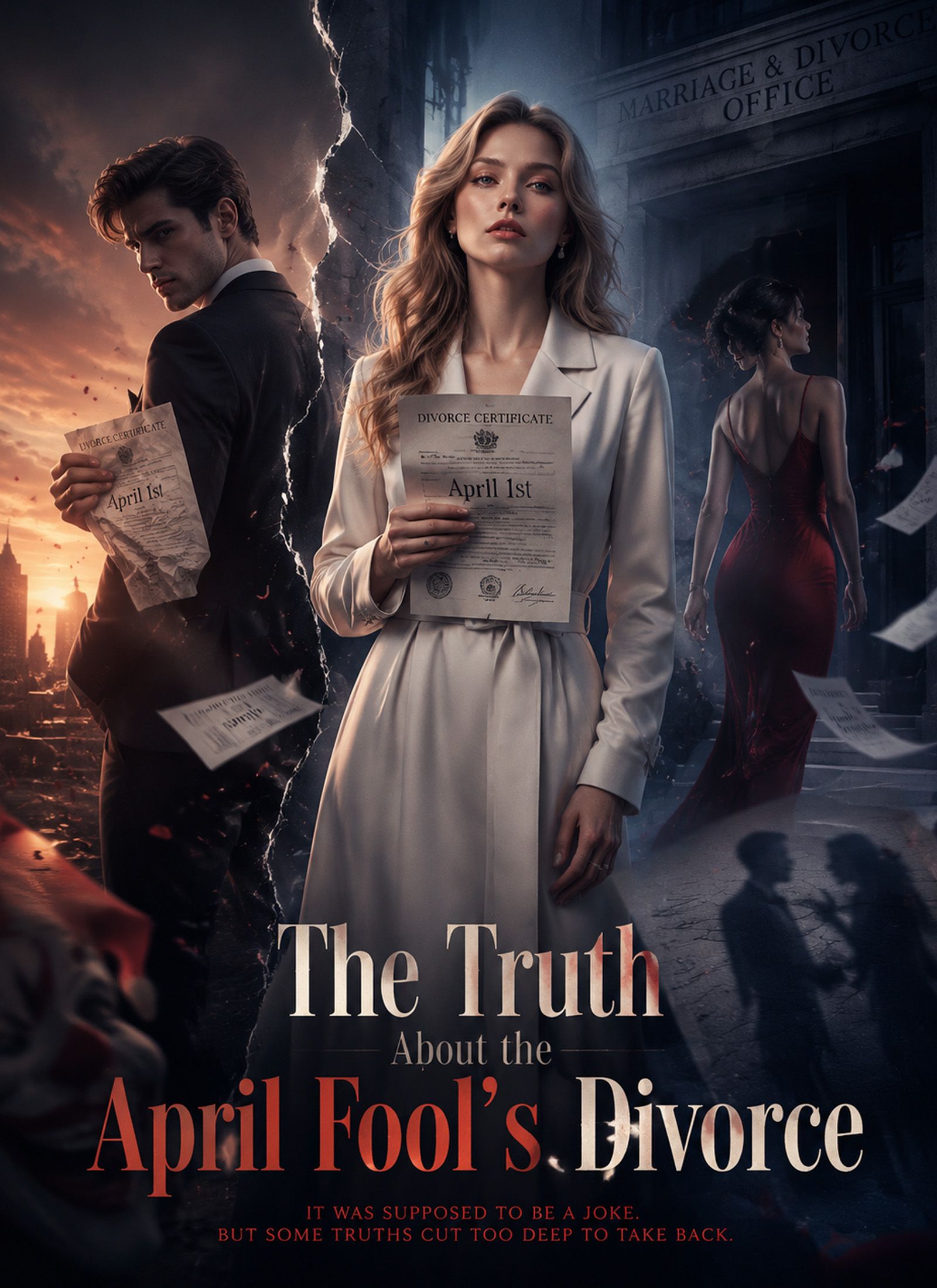 Poster for The Truth About the April Fool's Divorce