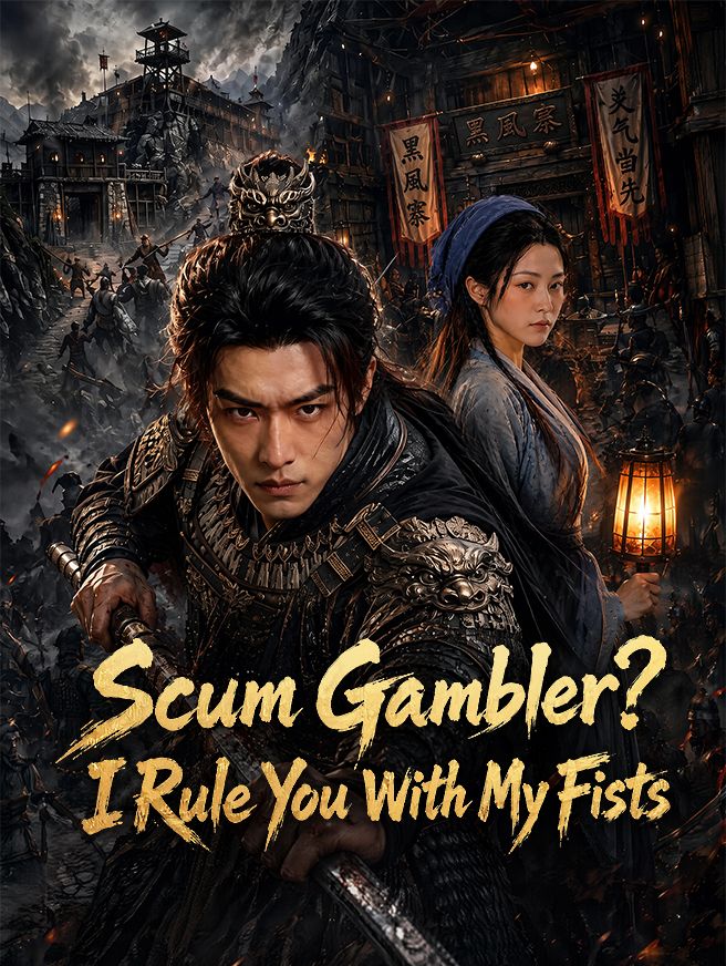 Scum Gambler? I Rule You With My Fists poster
