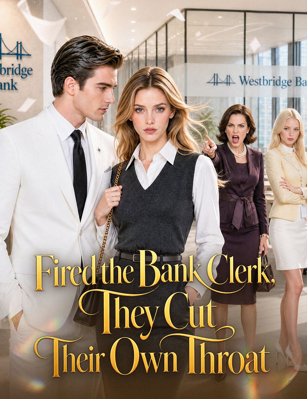 Fired the Bank Clerk, They Cut Their Own Throat poster