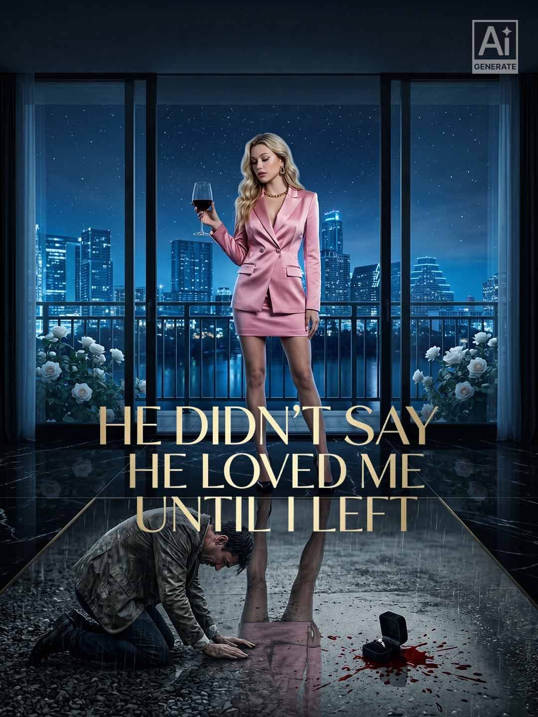 Poster for He Didn't Say He Loved Me Until I Left