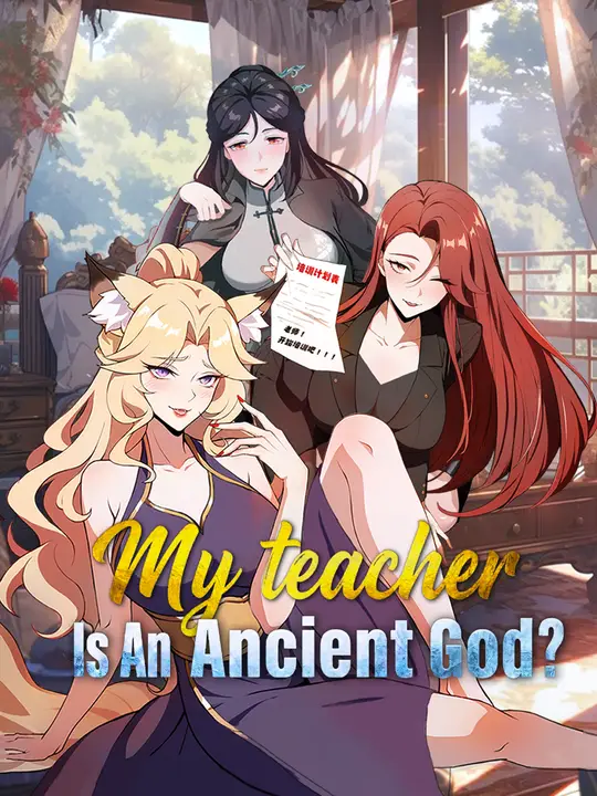 Poster for My Teacher Is An Ancient God?