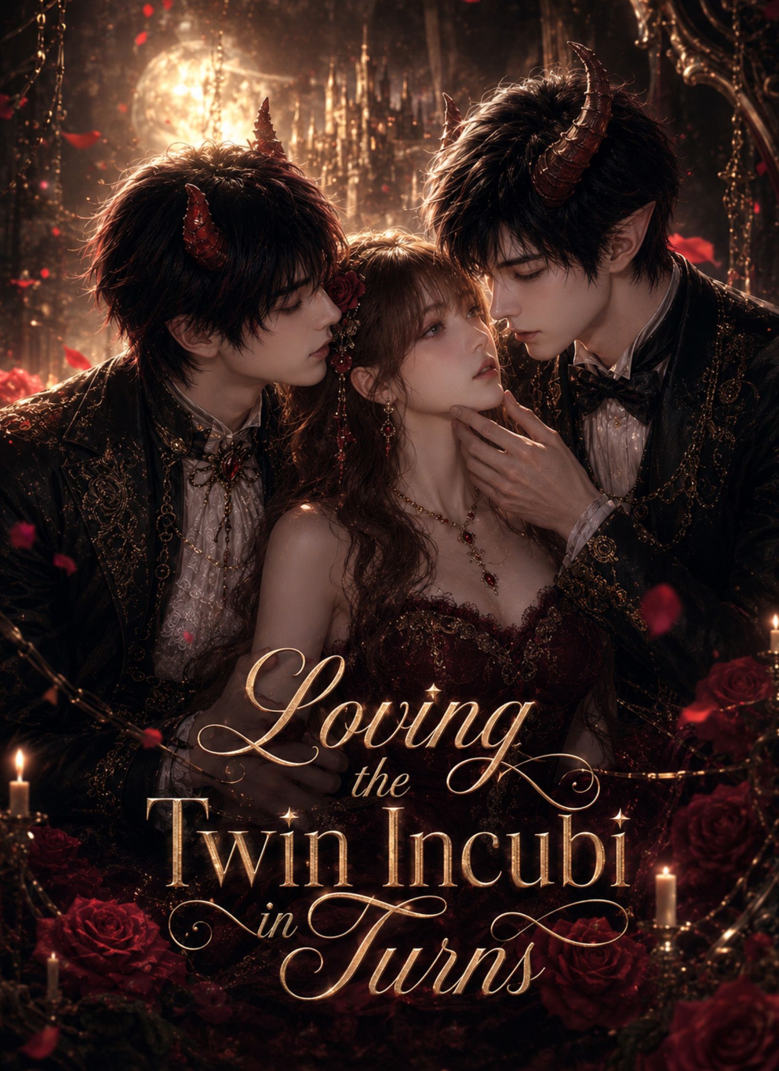 Poster for [Dubbed] Loving the Twin Incubi in Turns