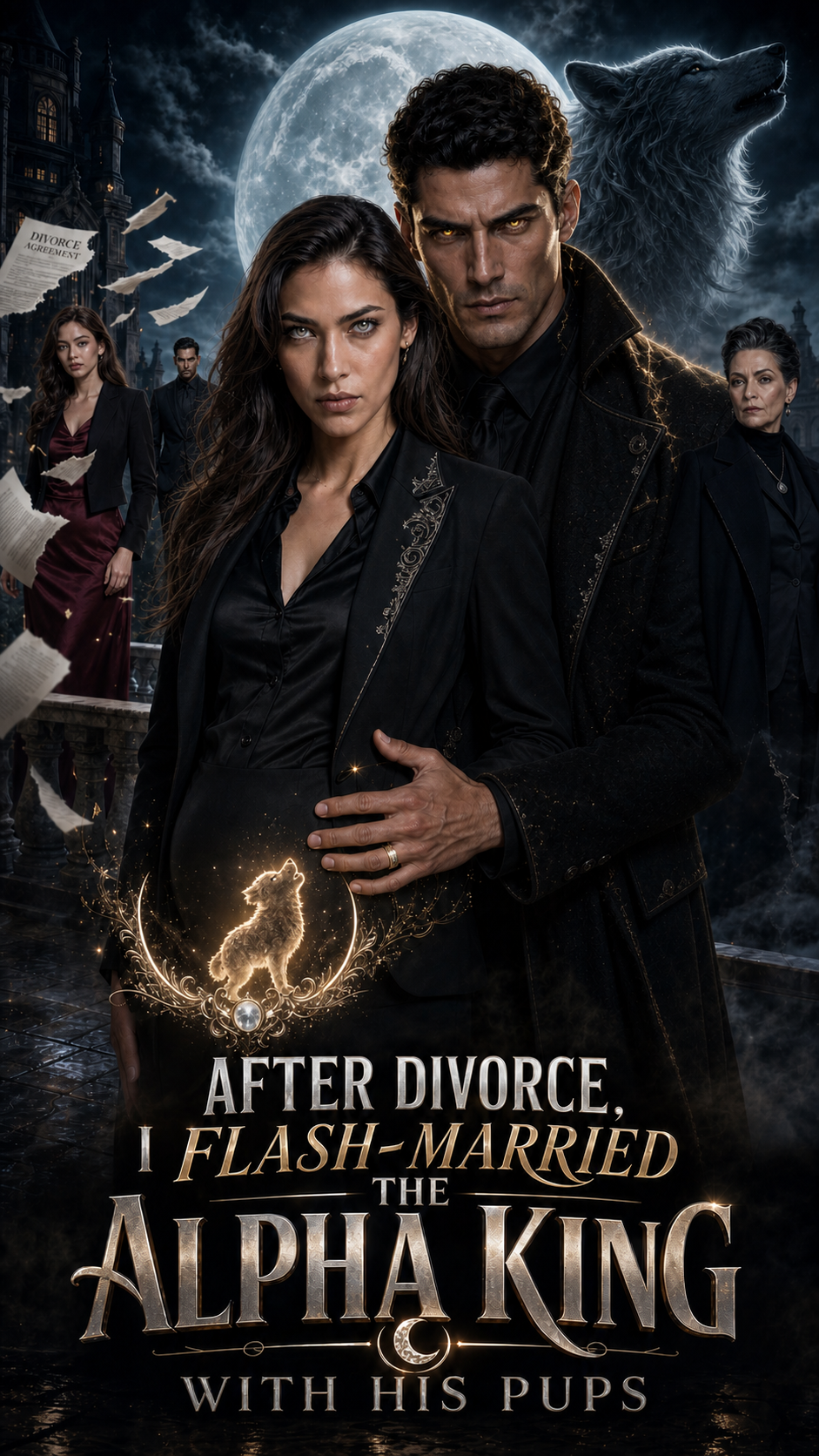 After Divorce, I Flash-Married the Alpha King with His Pups poster