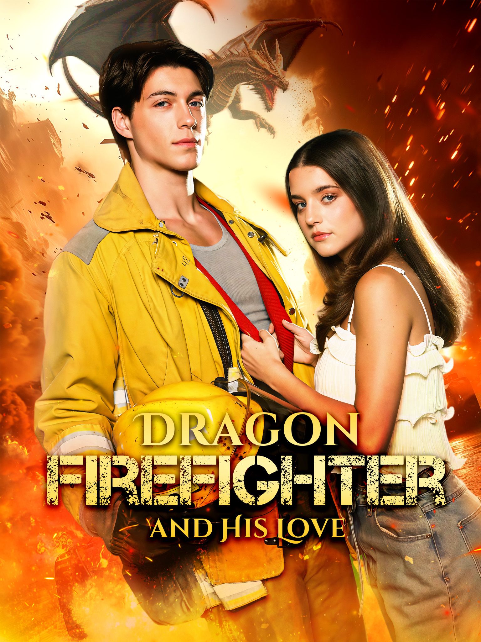 Dragon Firefighter and His Love poster
