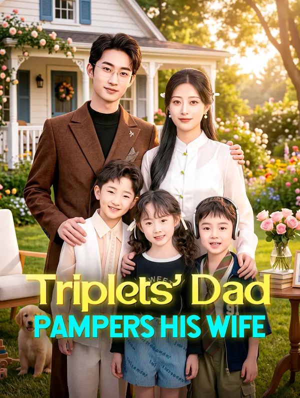 Triplets' Dad Pampers His Wife poster