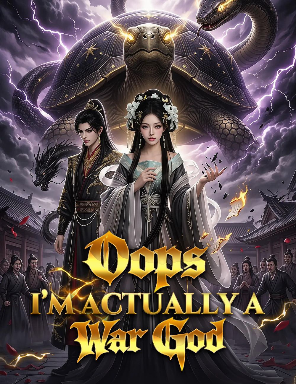 Oops, I’m Actually a War God poster