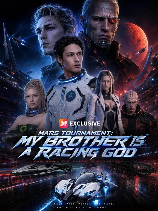 Poster for Mars Tournament: My Brother is a Racing God