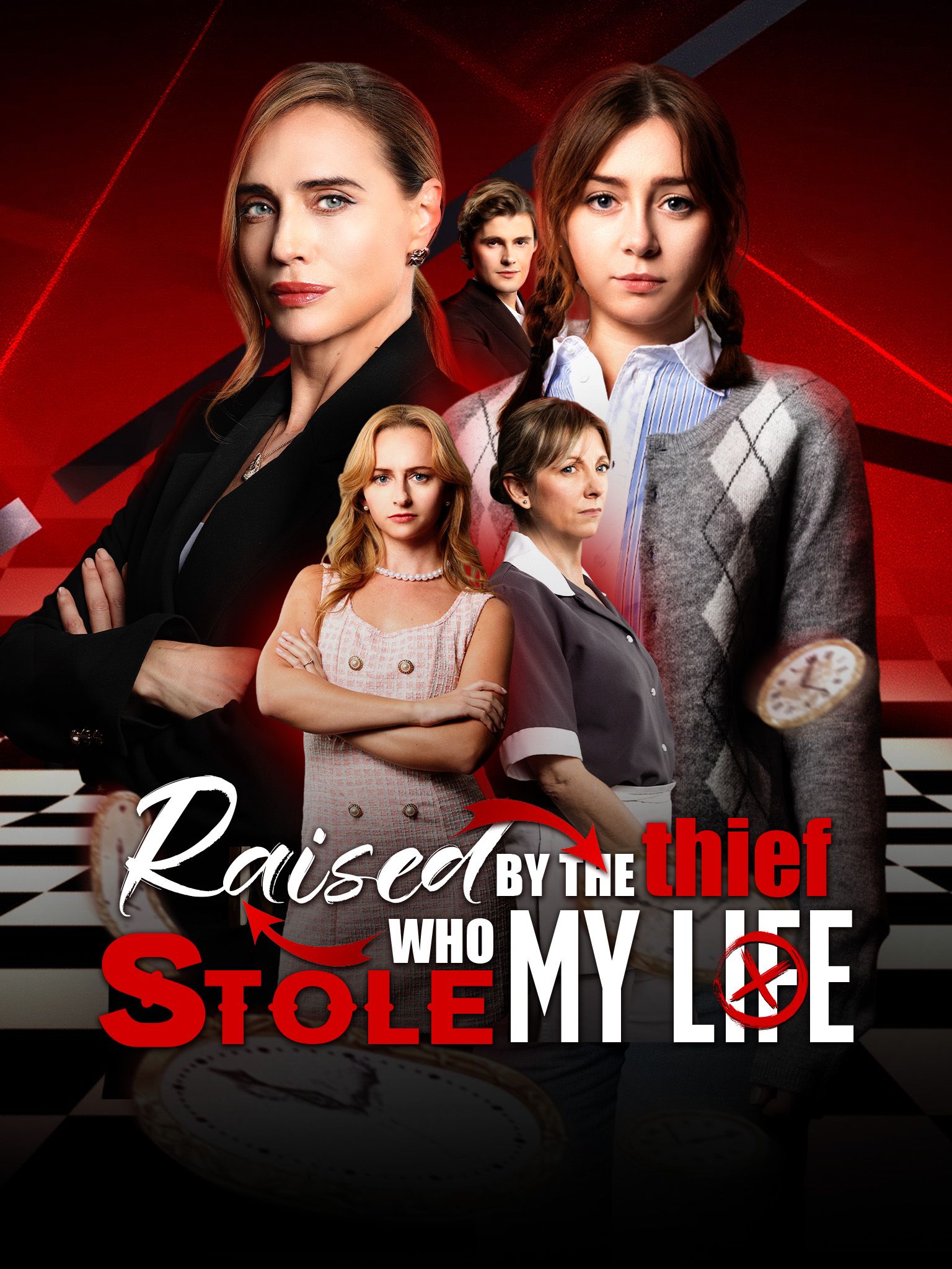 Raised by The Thief Who Stole My Life poster