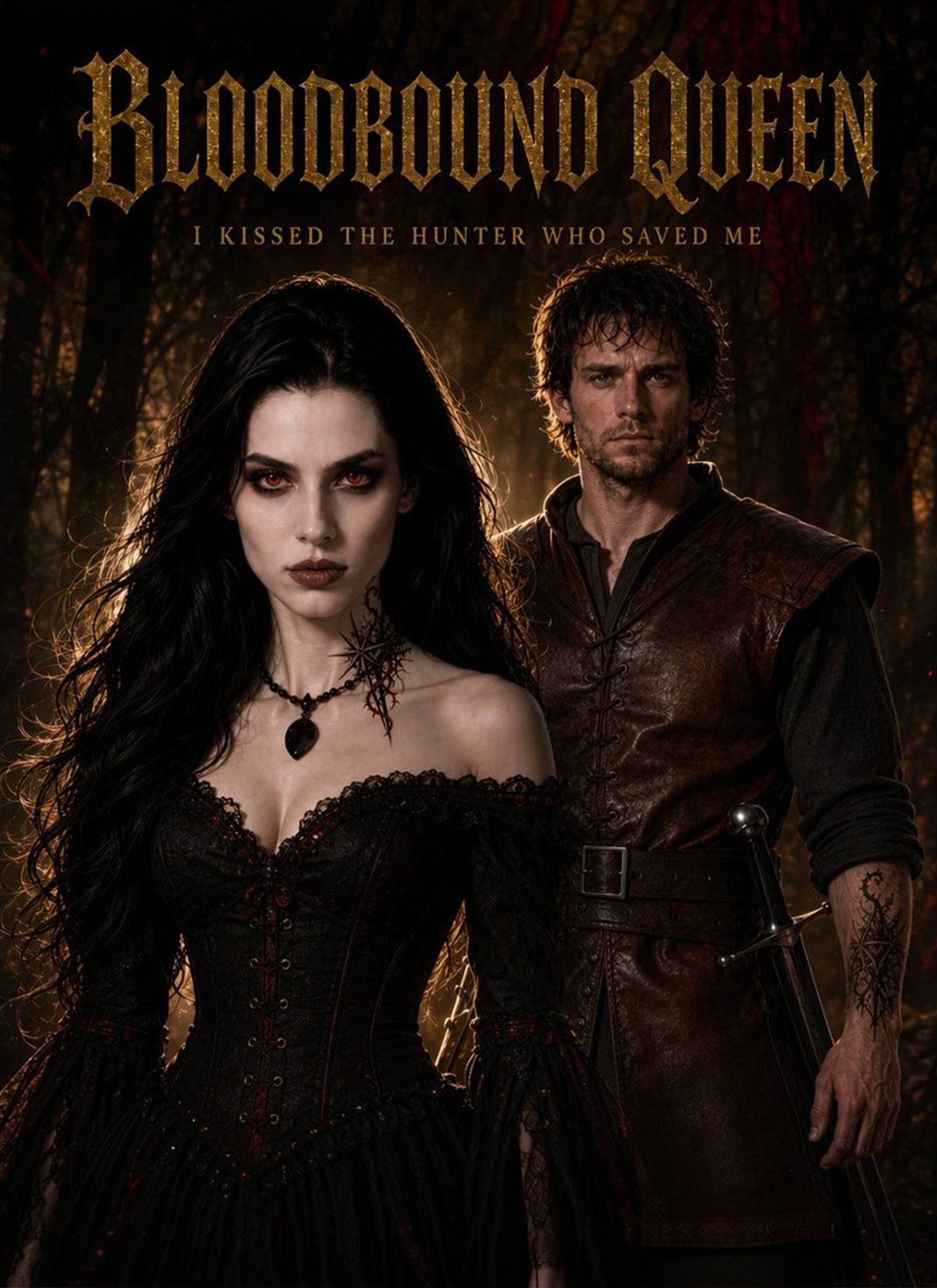 Bloodbound Queen-I Kissed the Hunter Who Saved Me poster