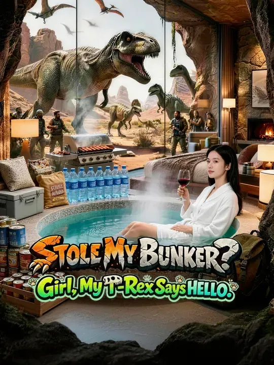Stole My Bunker? Girl, My T-Rex Says HELLO. poster
