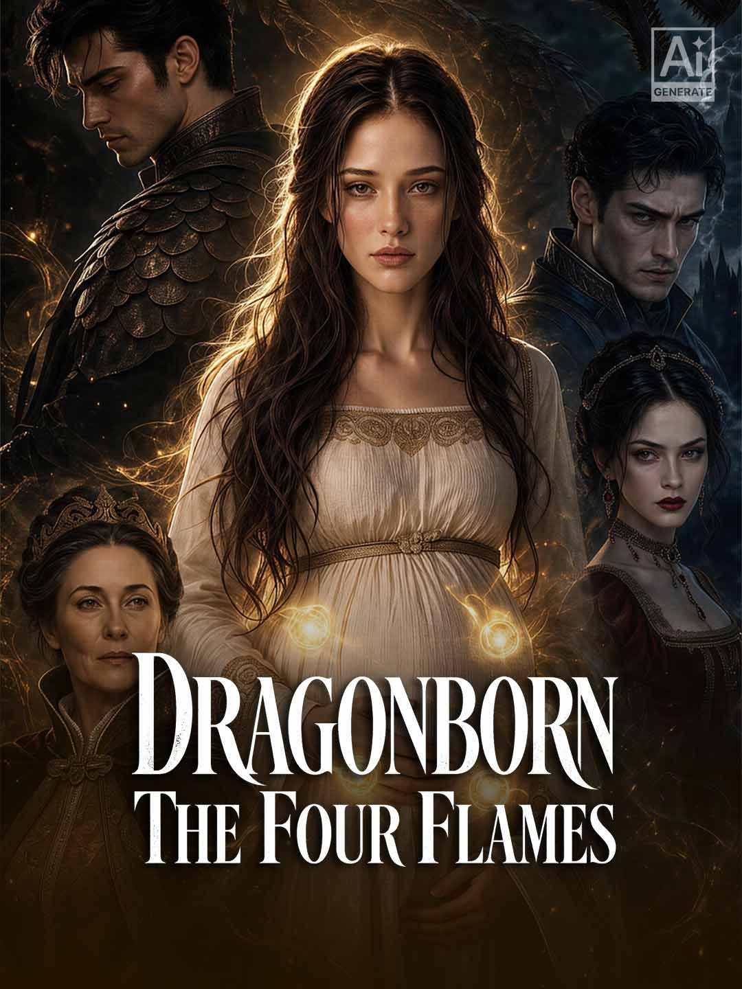 Dragonborn The Four Flames poster