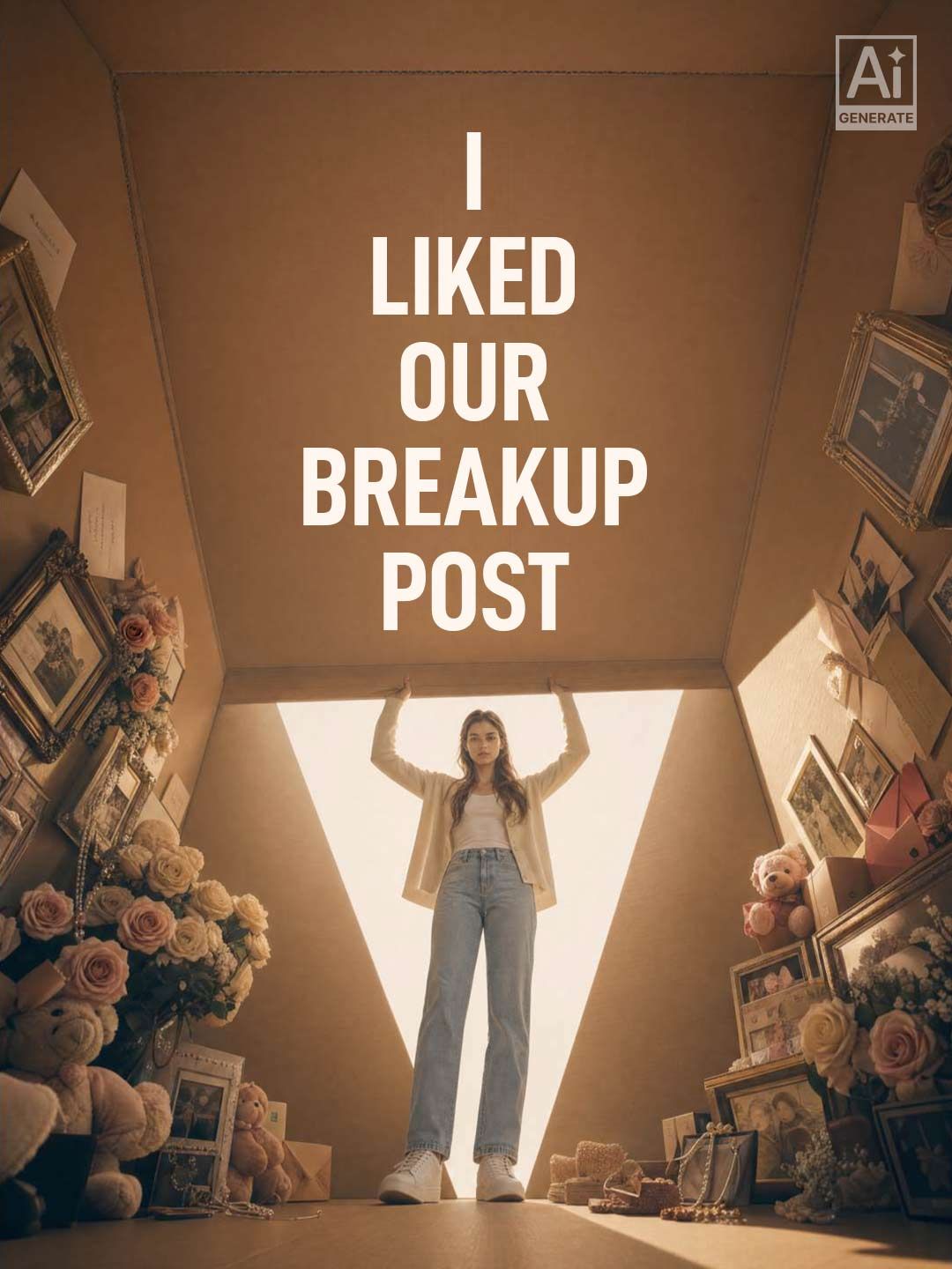I Liked Our Breakup Post poster