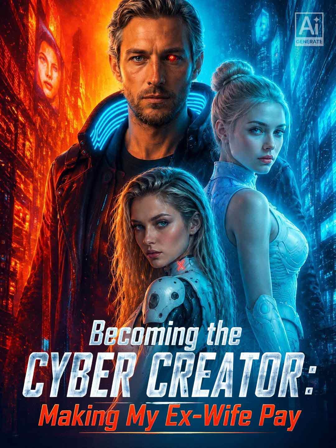 Poster for Becoming the Cyber Creator: Making My Ex-Wife Pay
