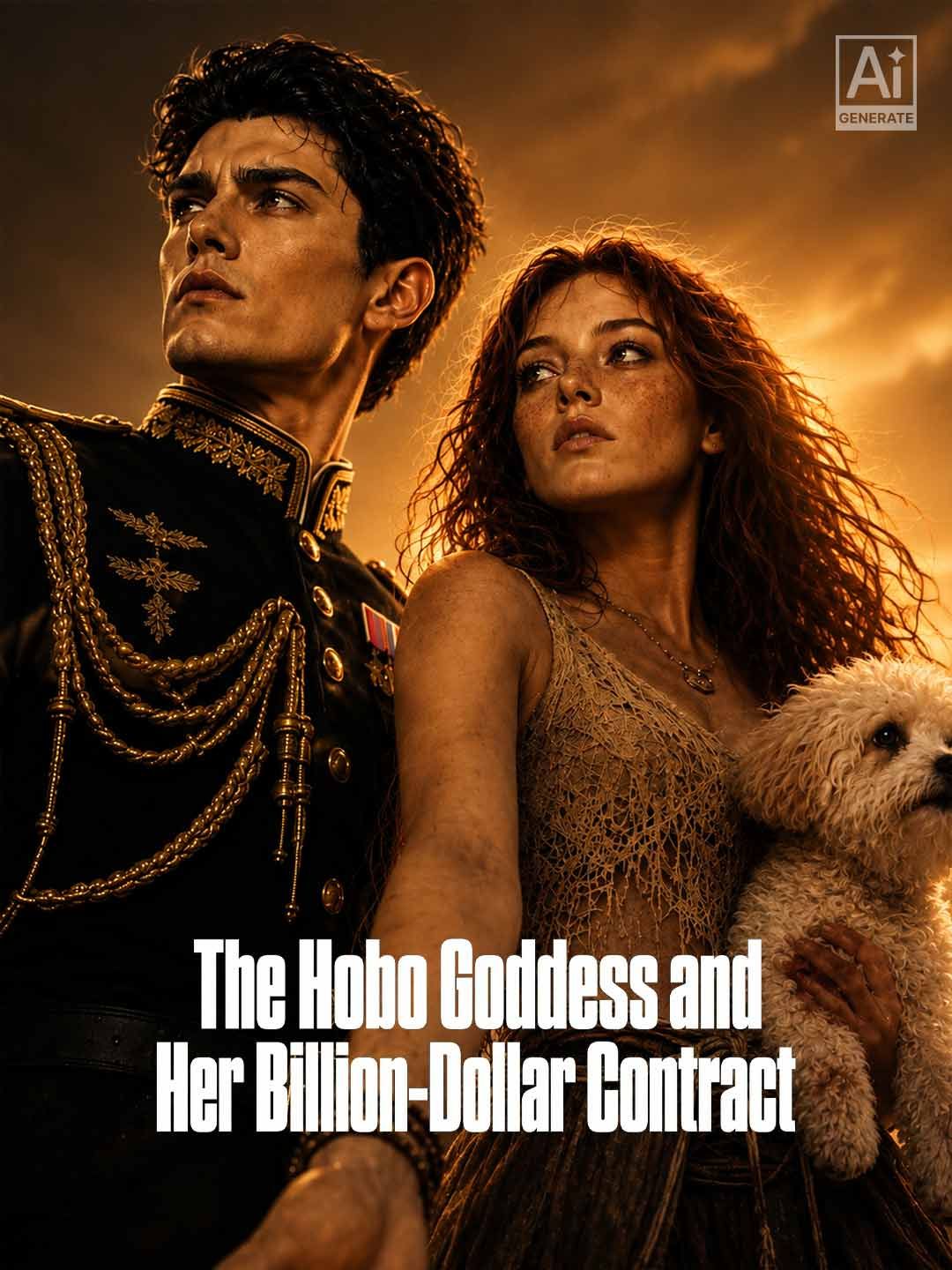 The Hobo Goddess and Her Billion-Dollar Contract poster