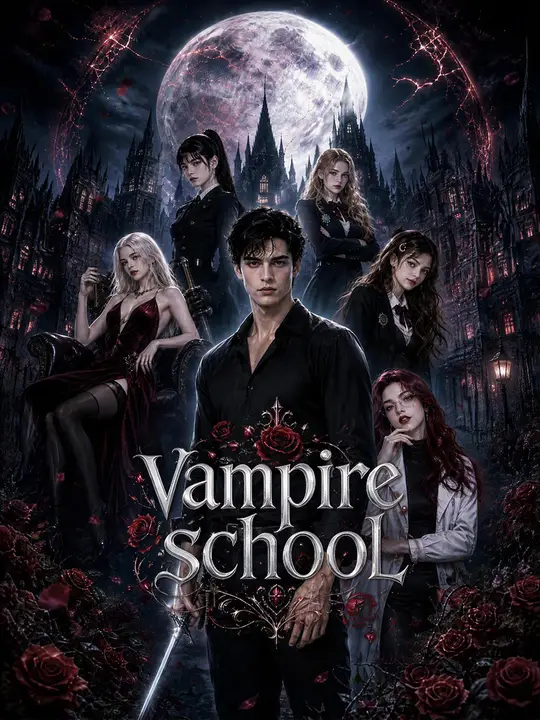 vampire school poster