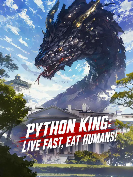 Poster for Python King: Live Fast, Eat Humans!