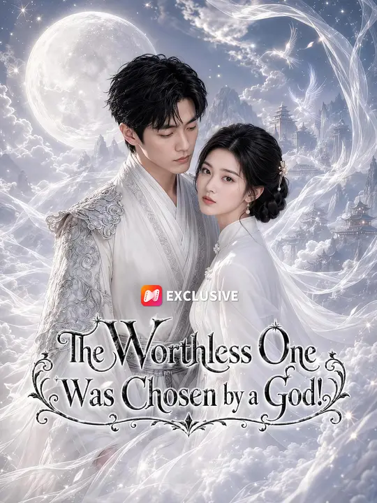 Poster for The Worthless One Was Chosen by a God!
