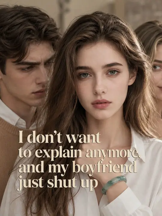 I don't want to explain anymore, and my boyfriend just shut up poster