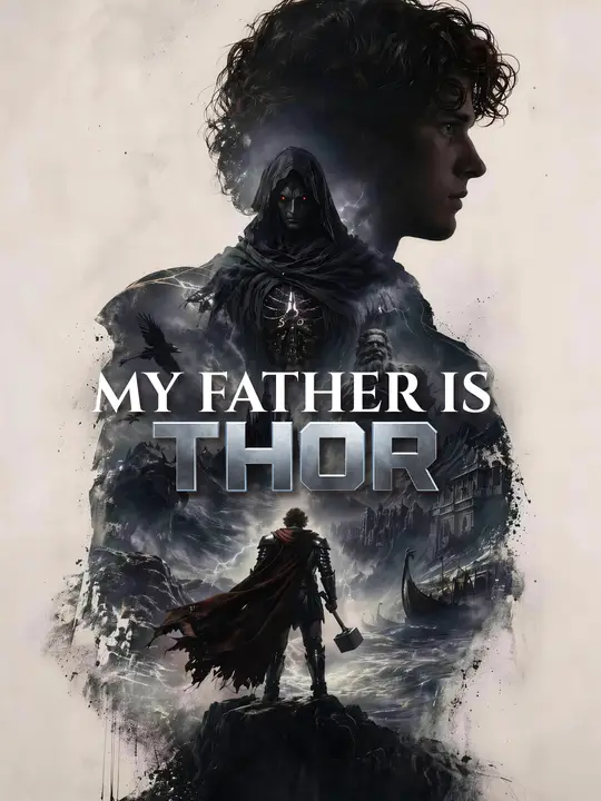 My father is Thor poster