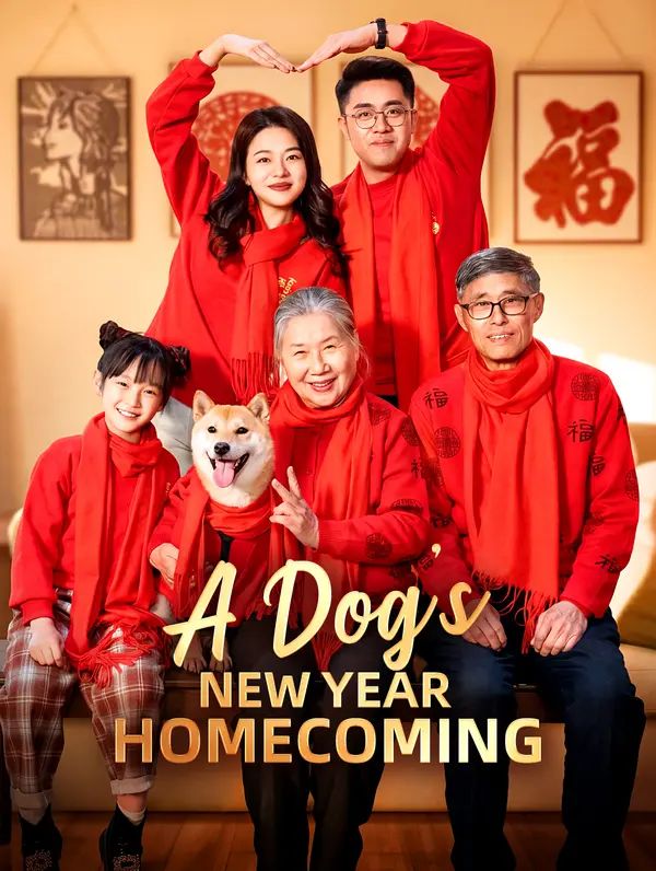 Poster for A Dog's New Year Homecoming