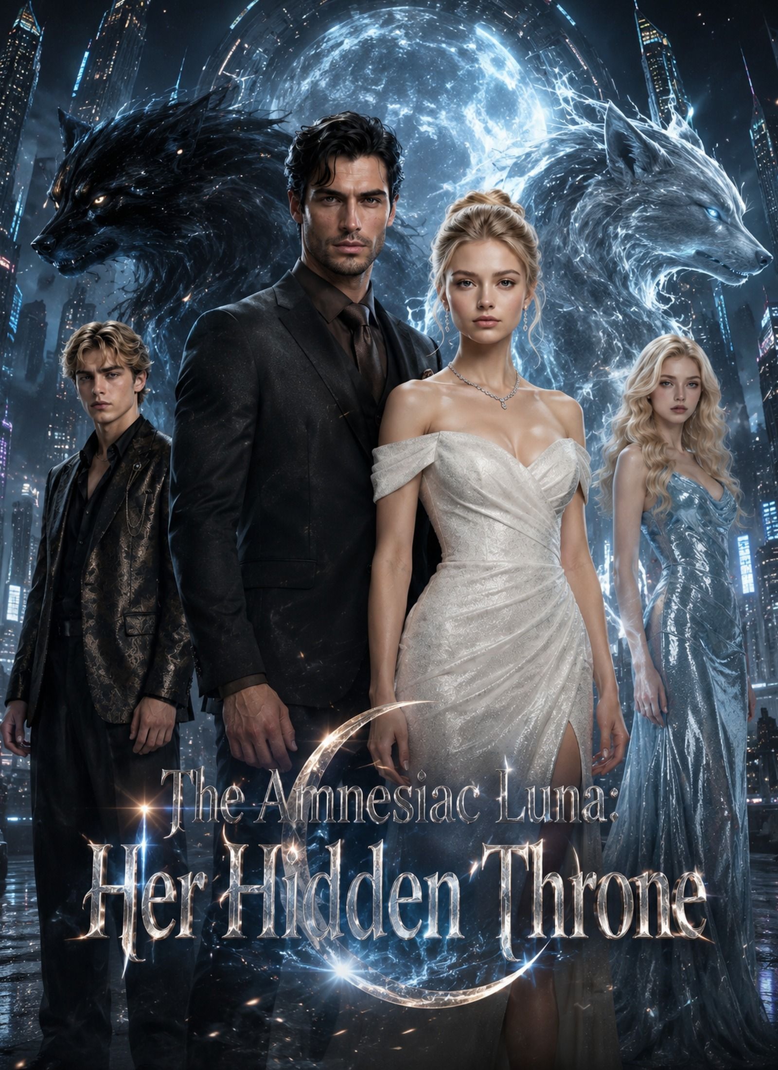 Poster for The Amnesiac Luna: Her Hidden Throne