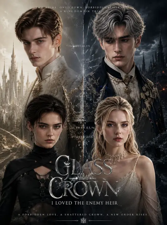 Poster for Glass Crown I Loved the Enemy Heir