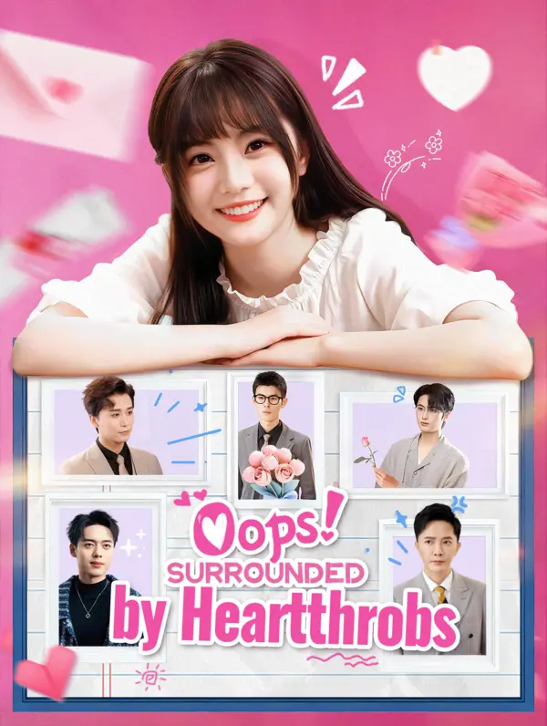 Poster for Oops! Surrounded by Heartthrobs
