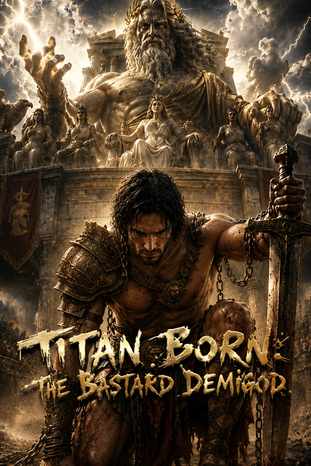 TITAN BORN: The Bastard Demigod poster