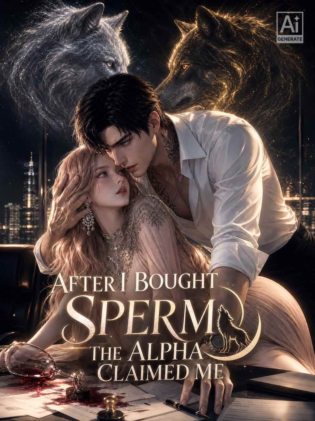 After I Bought Sperm, the Alpha Claimed Me poster