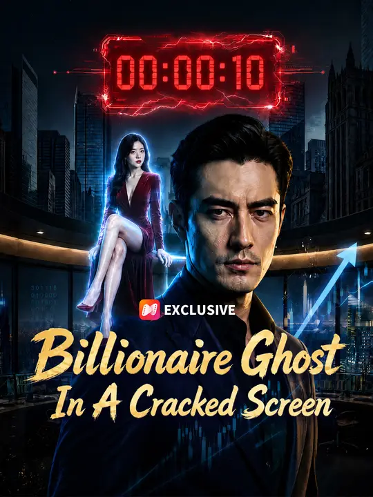 Poster for Billionaire Ghost In A Cracked Screen