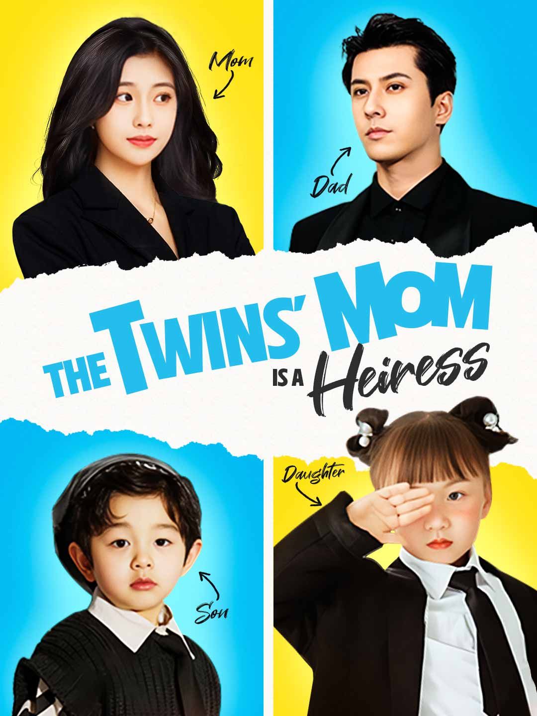 Poster for The Twins' Mom is a Heiress