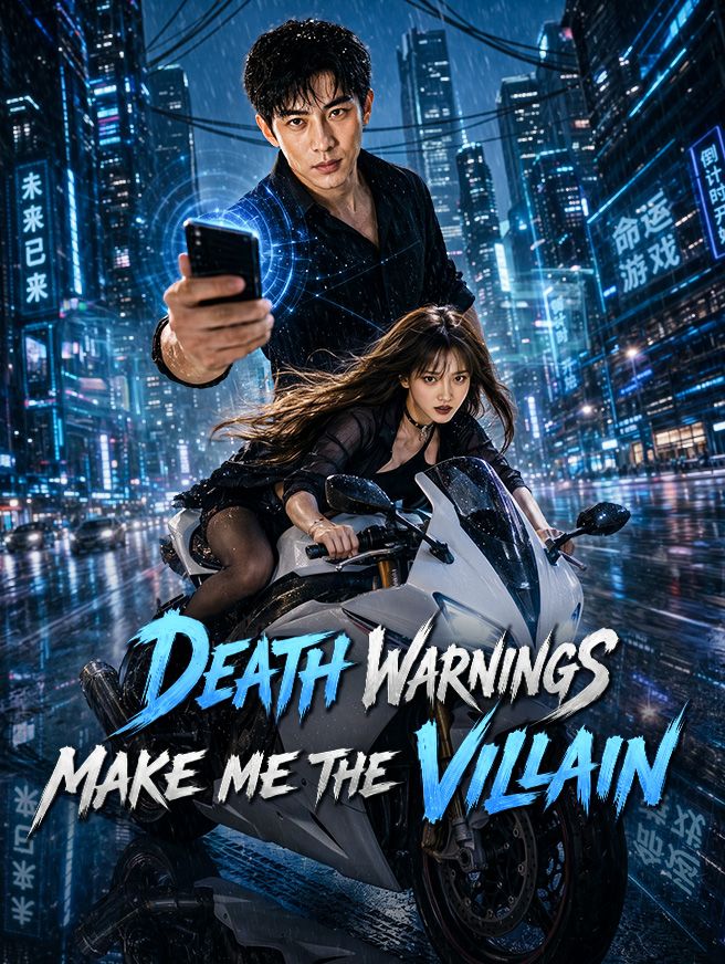 Poster for Death Warnings Make Me the Villain
