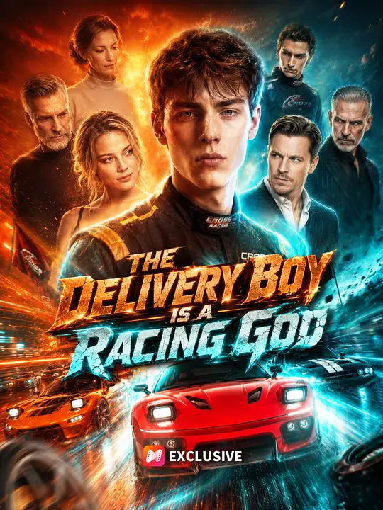 Poster for The Delivery Boy Is a Racing God