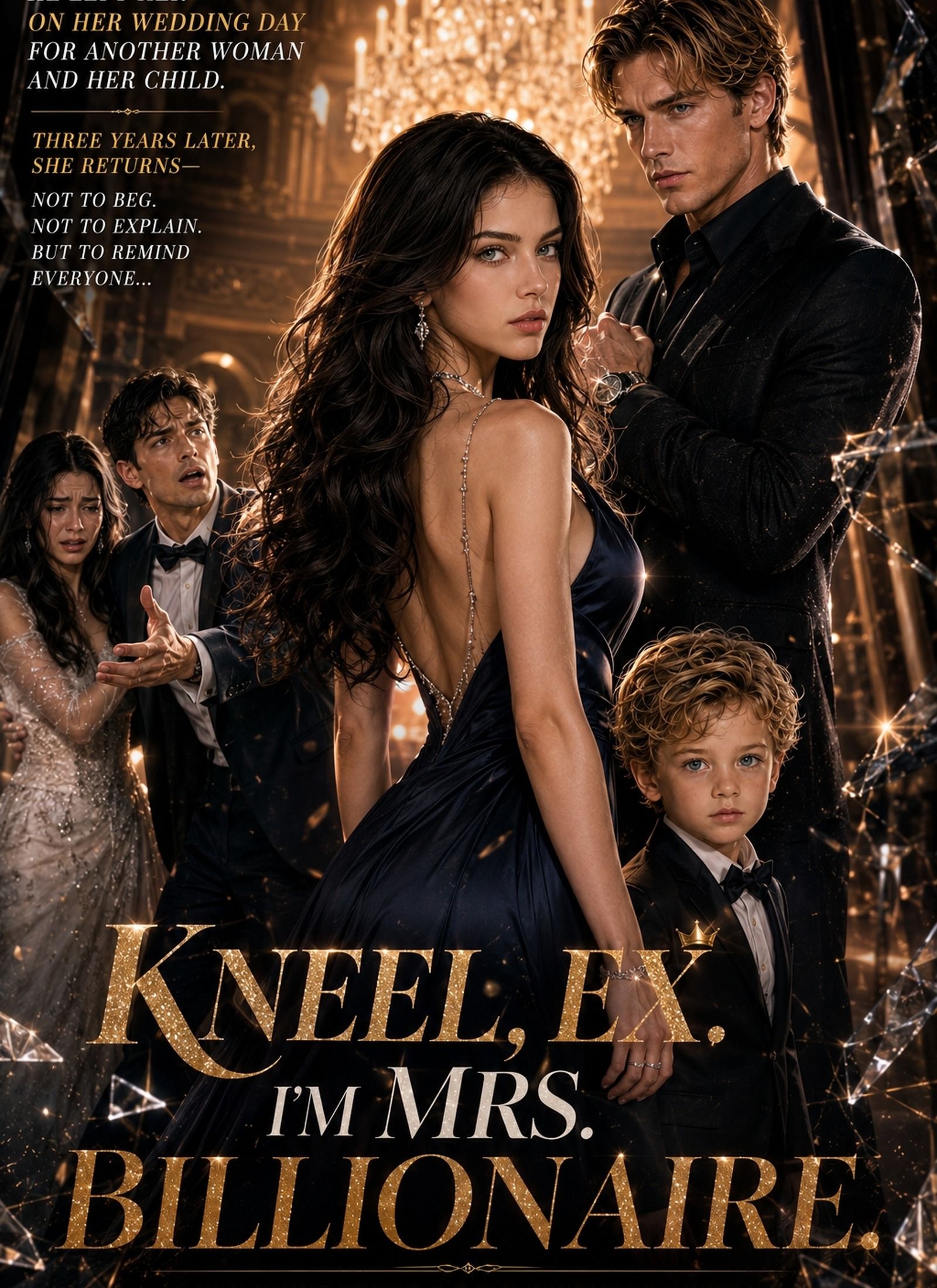 Poster for Kneel, Ex. I’m Mrs. Billionaire.