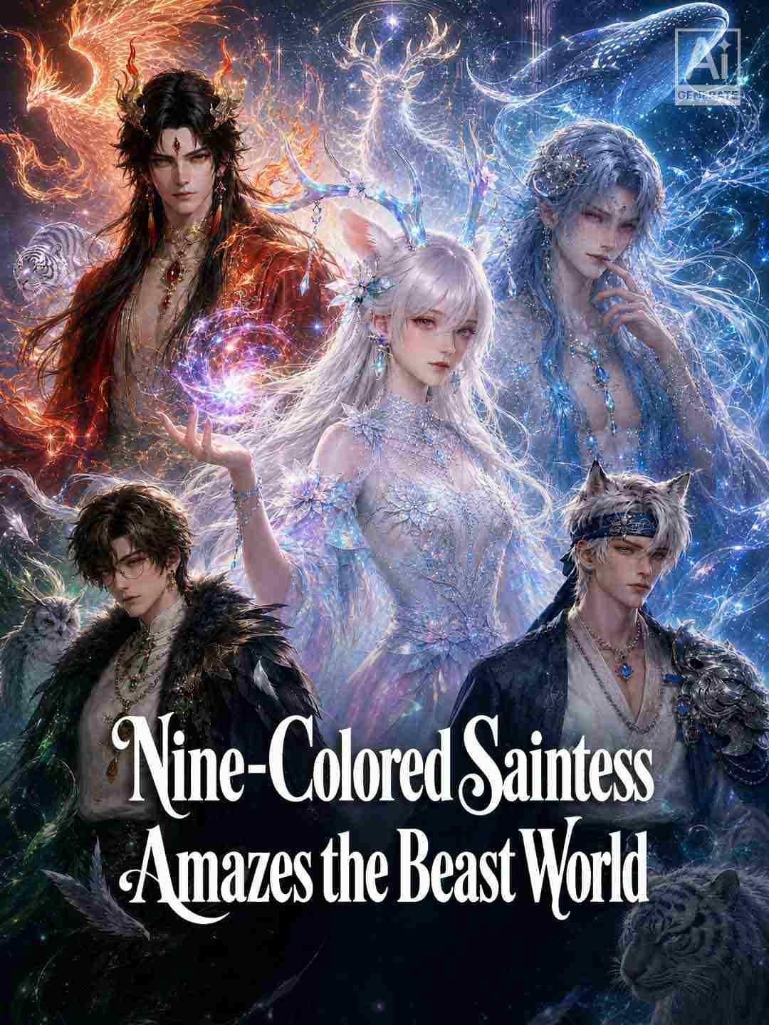 Nine-Colored Saintess Amazes the Beast World poster