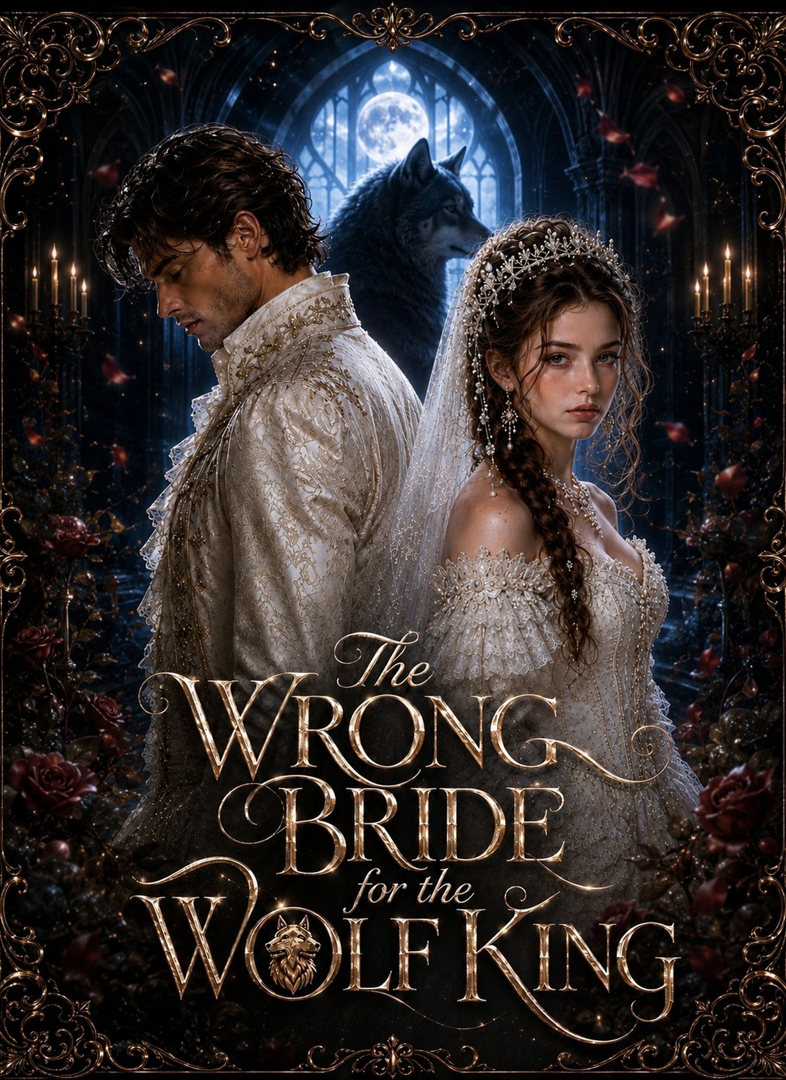 Poster for The Wrong Bride for the Wolf King