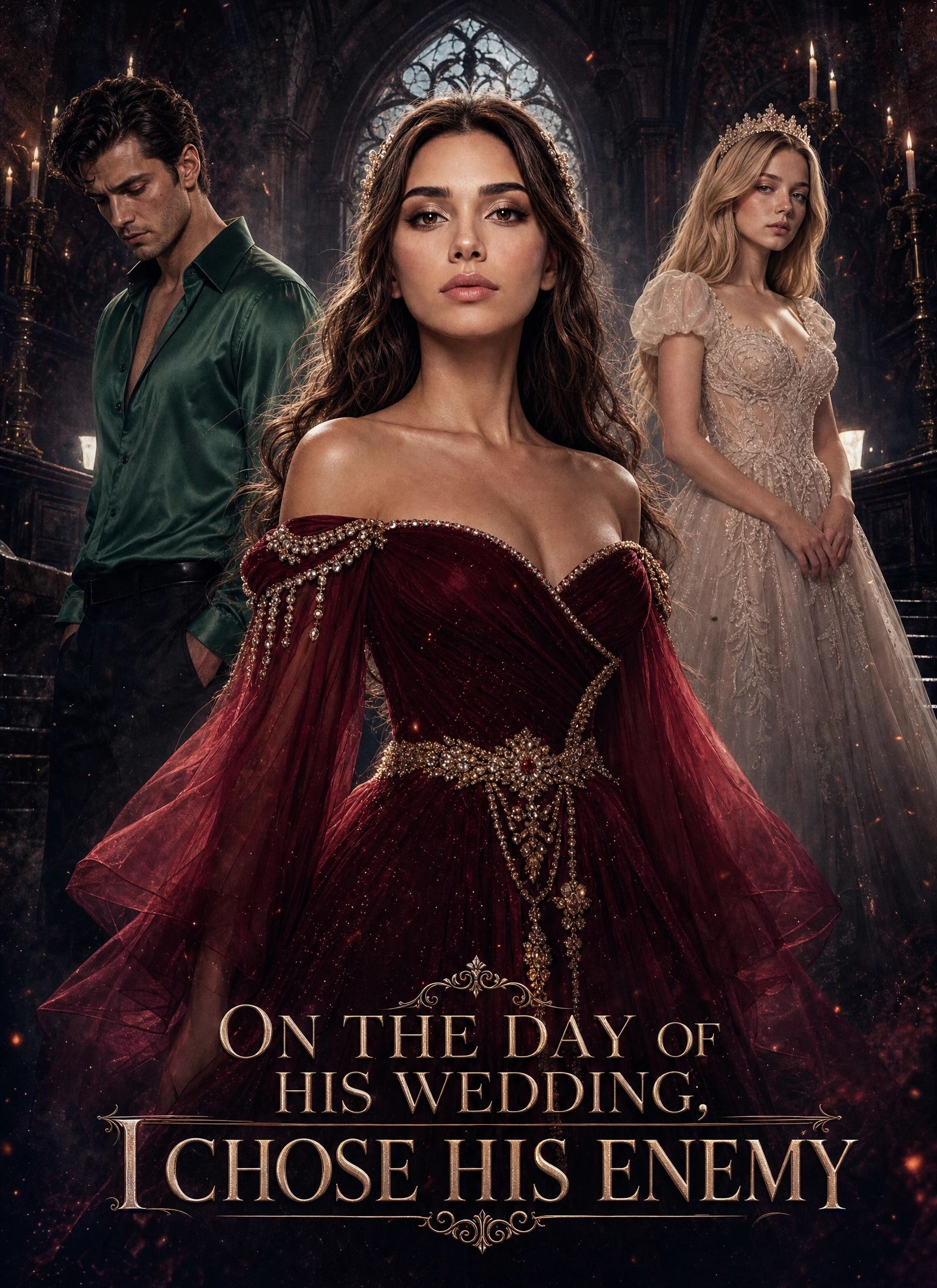 Poster for On the day of his wedding, I chose his enemy