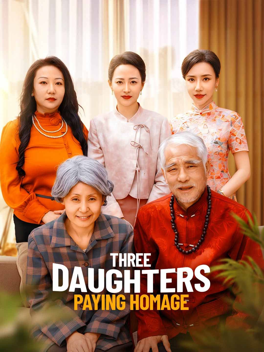 Three Daughters Paying Homage poster