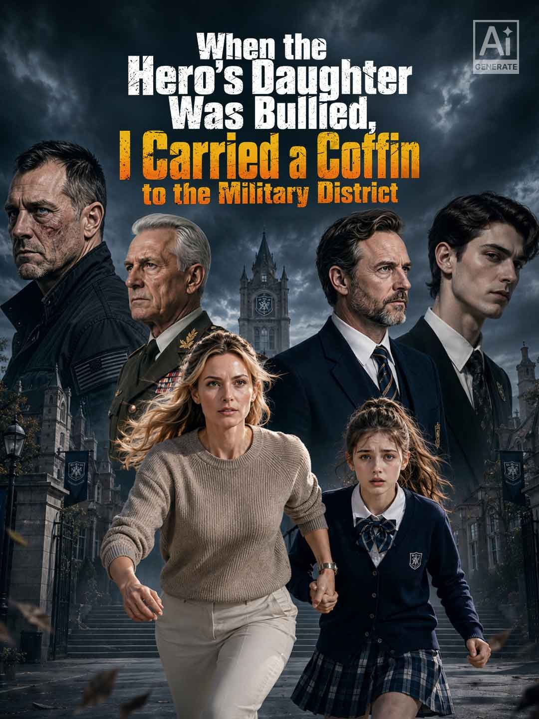 Poster for When the Hero's Daughter Was Bullied, I Carried a Coffin to the Military District
