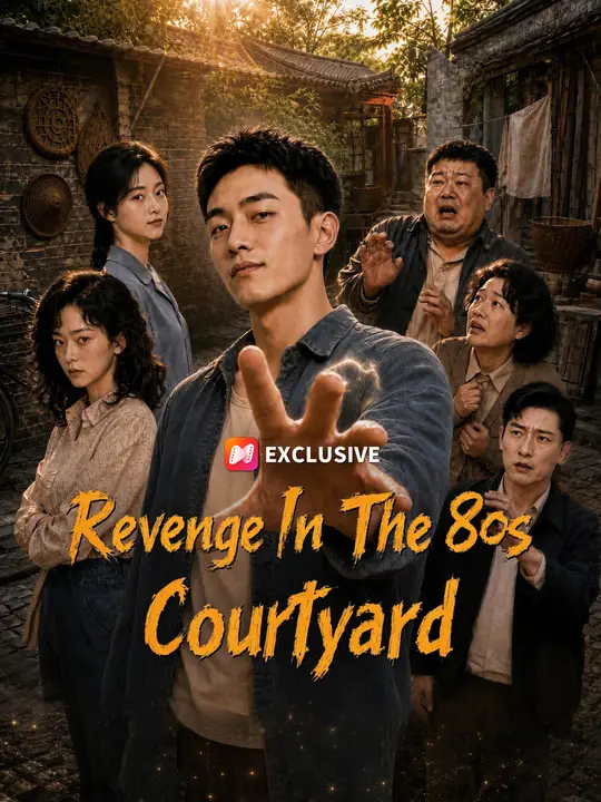 Revenge In The 80s Courtyard poster
