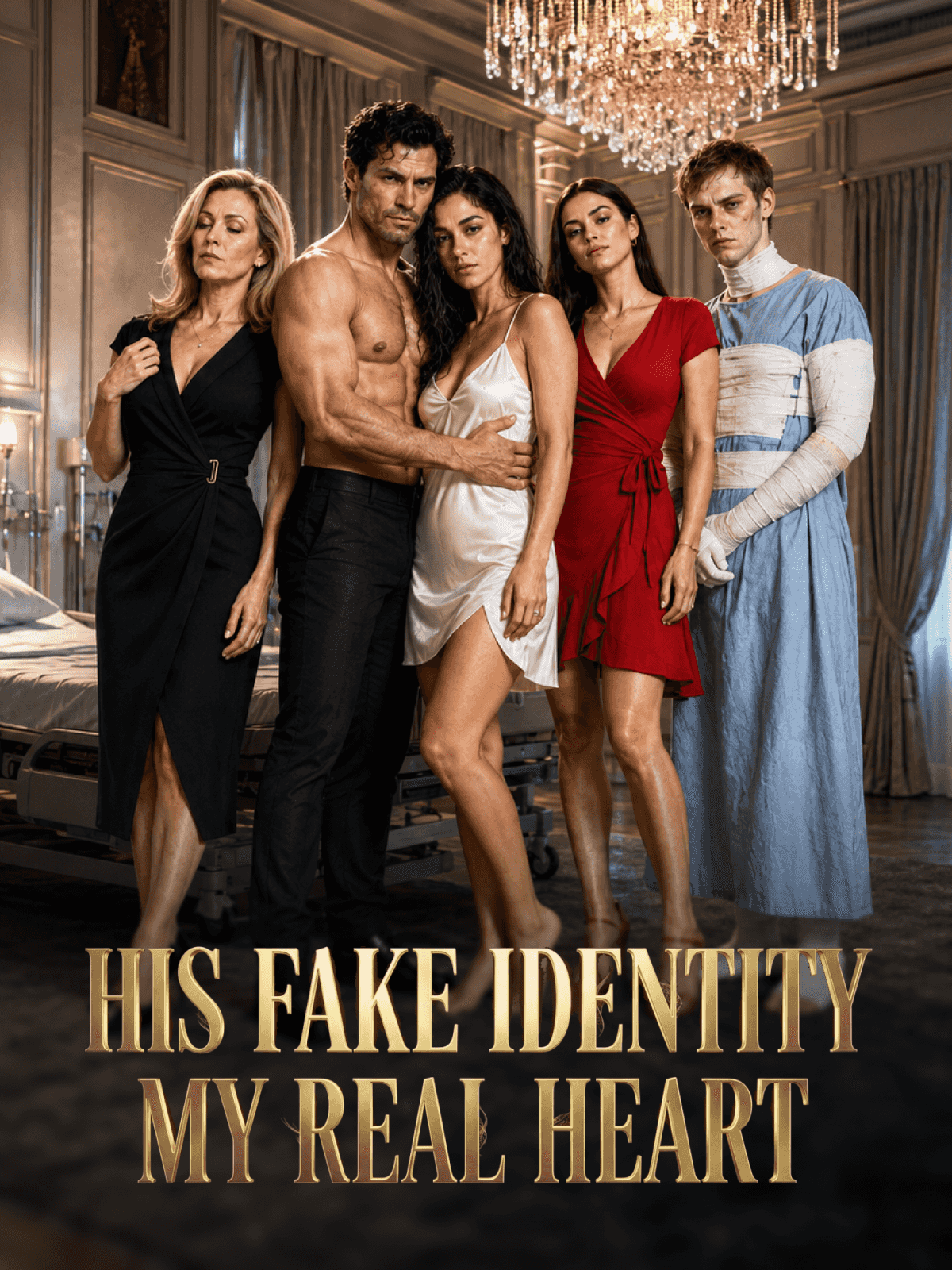 His Fake Identity, My Real Heart poster
