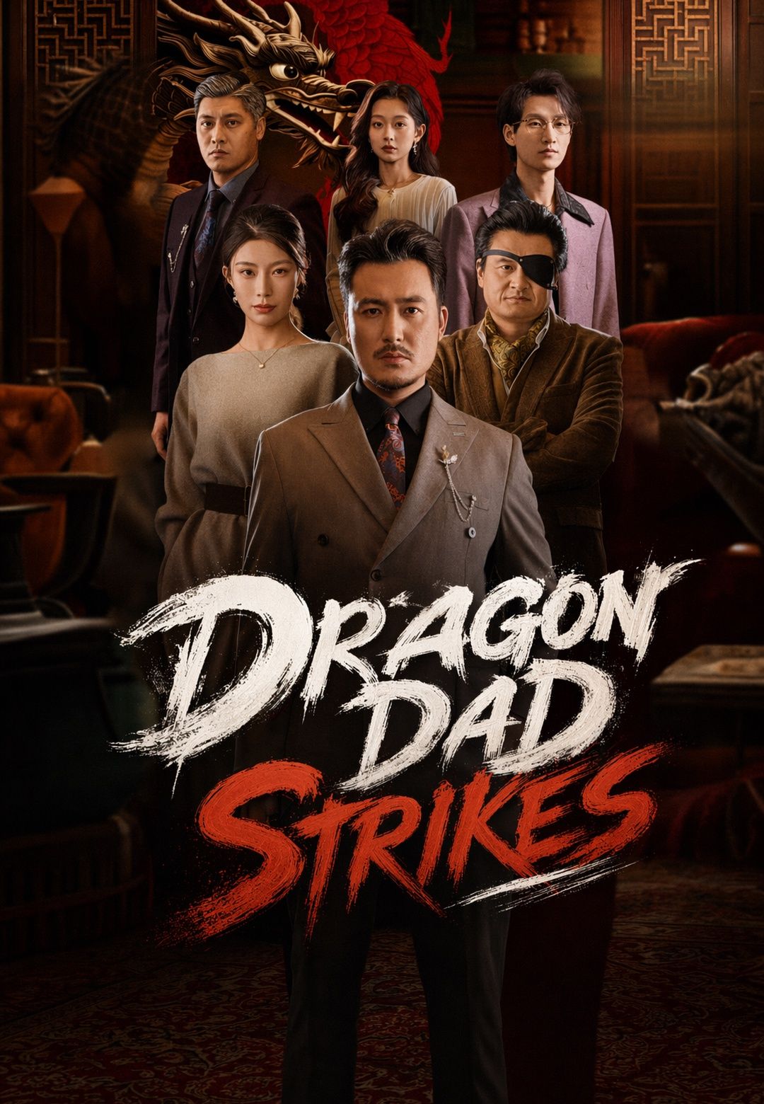 Dragon Dad Strikes poster