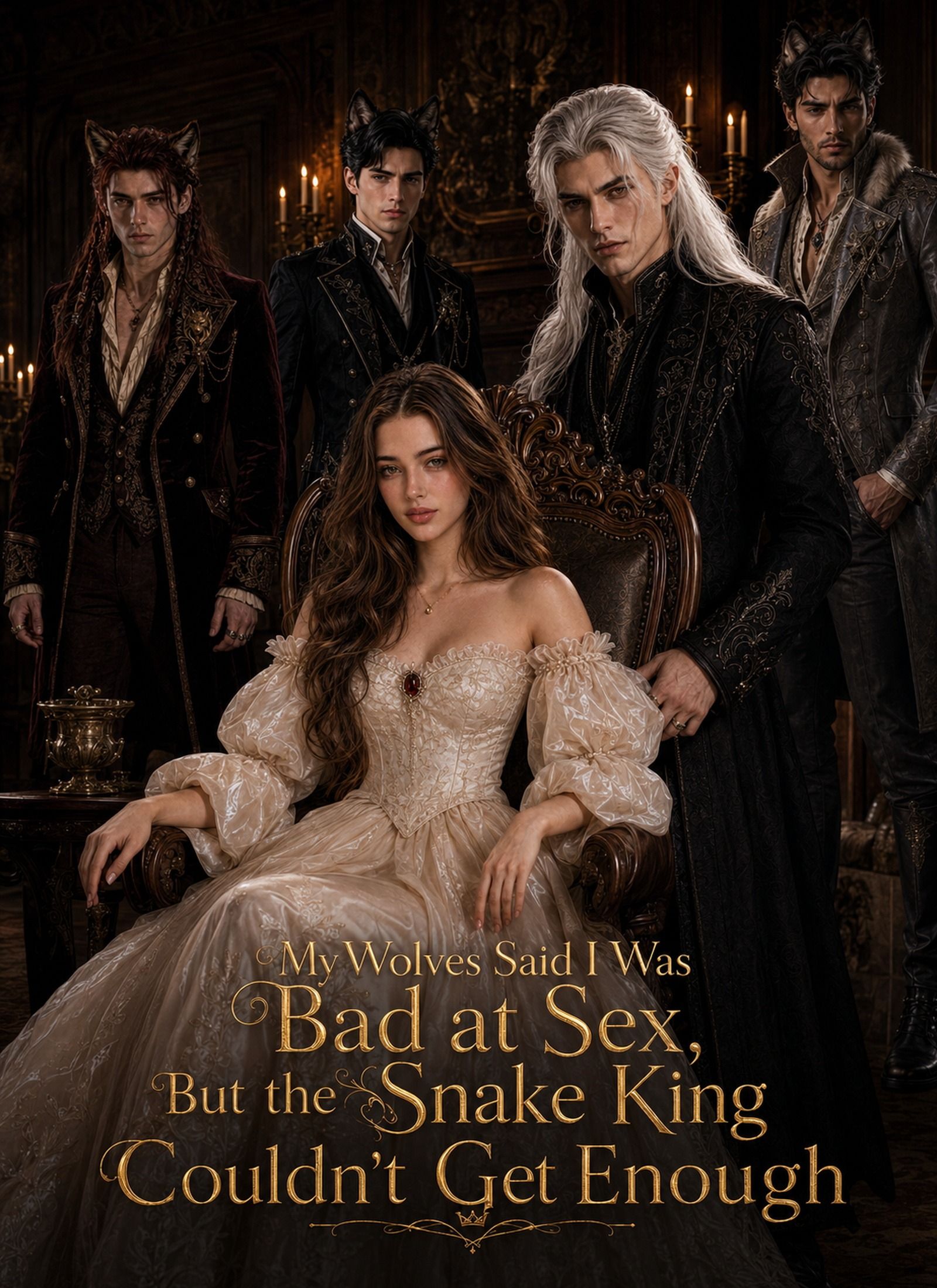 Poster for My Wolves Said I Was Bad at Sex, But the Snake King Couldn't Get Enough