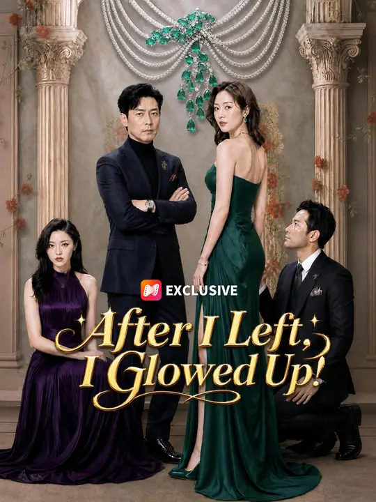 After I Left, I Glowed Up! poster