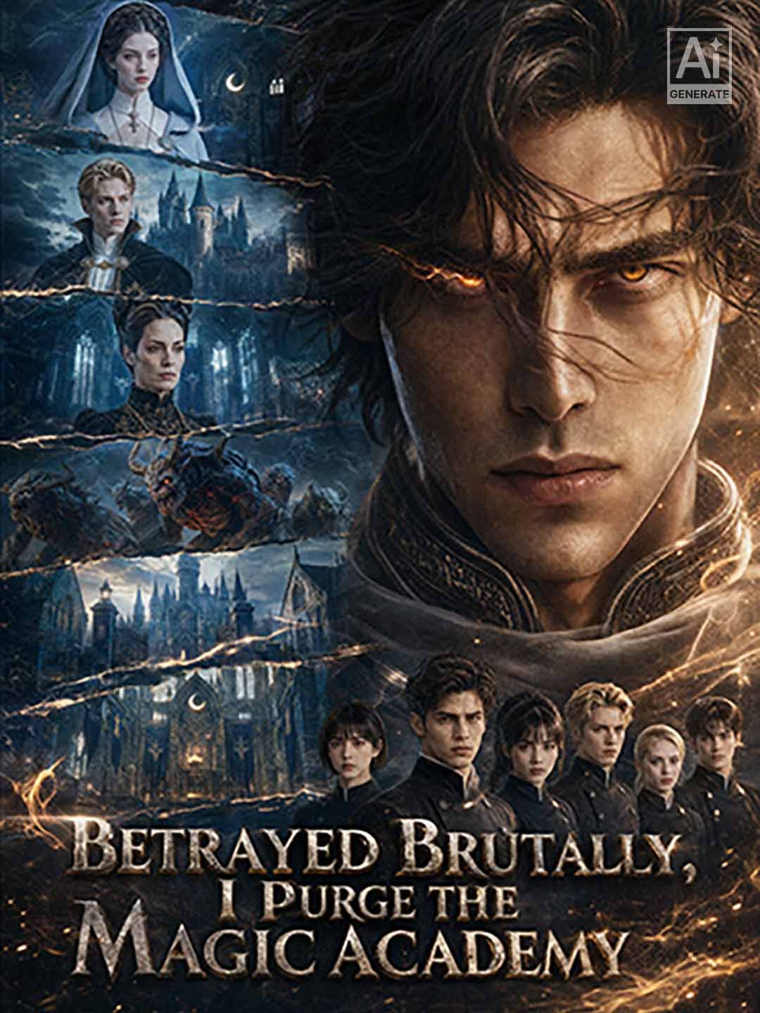 Poster for Betrayed Brutally, I Purge the Magic Academy