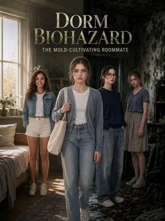 Dorm Biohazard: The Mold-Cultivating Roommate poster