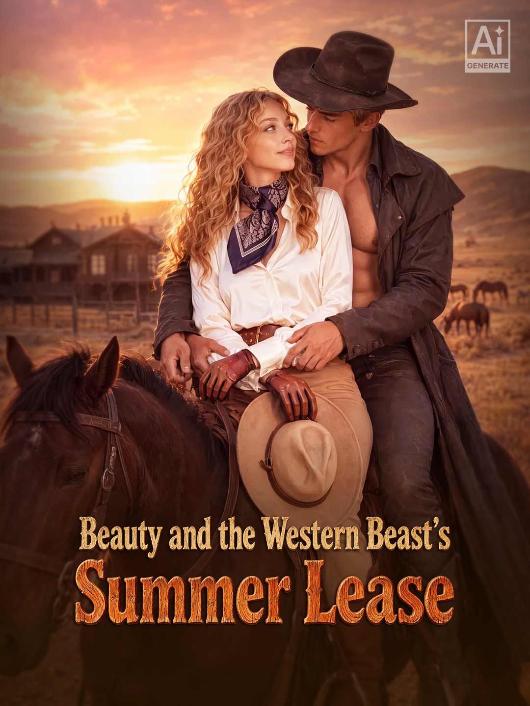 Beauty and the Western Beast's Summer Lease poster